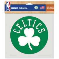 Boston Celtics Perfect Cut Color Decal 8" x 8"