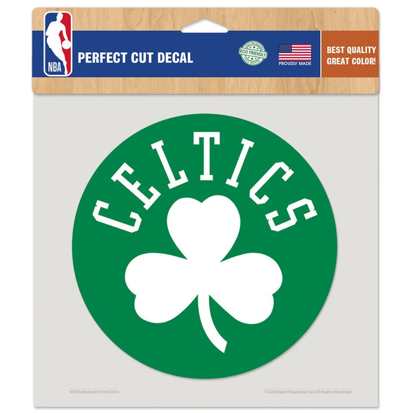 Boston Celtics Perfect Cut Color Decal 8" x 8"