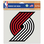 Portland Trail Blazers Perfect Cut Color Decal 8" x 8"
