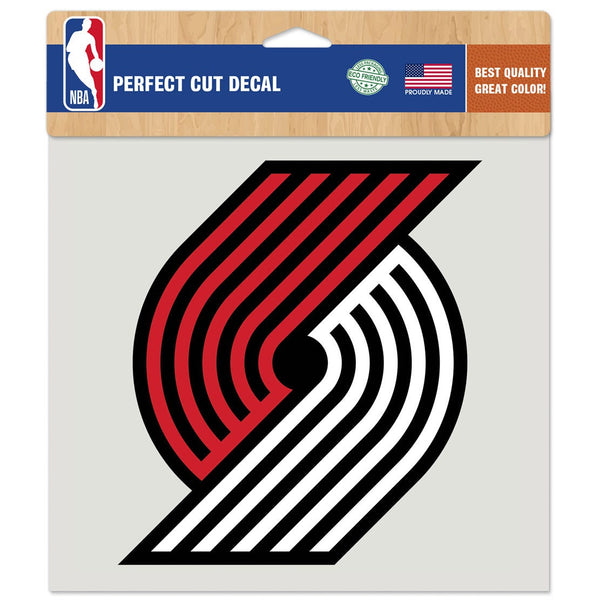 Portland Trail Blazers Perfect Cut Color Decal 8" x 8"