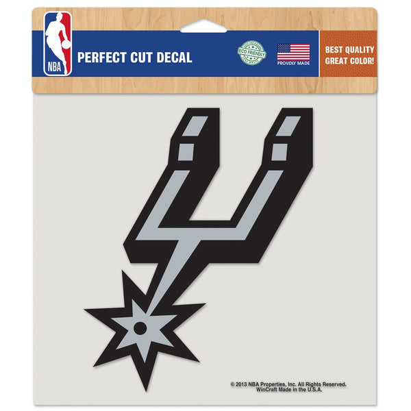 San Antonio Spurs Perfect Cut Color Decal 8" x 8"