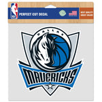 Dallas Mavericks Perfect Cut Color Decal 8" x 8"