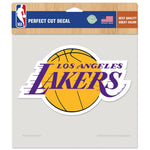 Los Angeles Lakers Perfect Cut Color Decal 8" x 8"