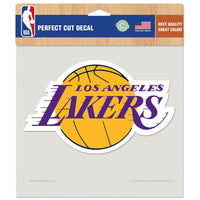 Los Angeles Lakers Perfect Cut Color Decal 8" x 8"