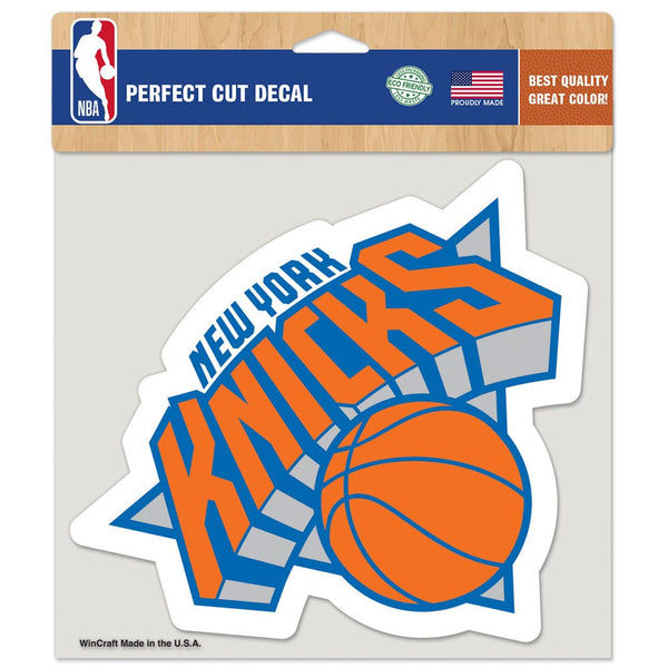 New York Knicks Perfect Cut Color Decal 8" x 8"