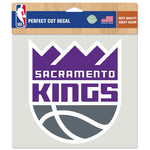 Sacramento Kings Perfect Cut Color Decal 8" x 8"