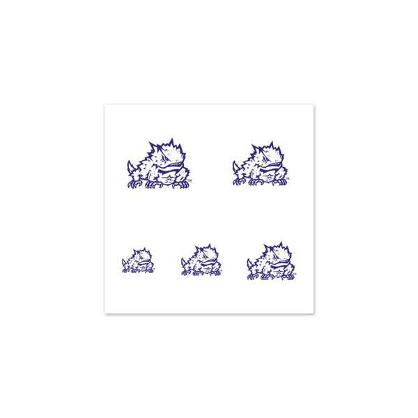 Wholesale-TCU Horned Frogs Fingernail Tattoos