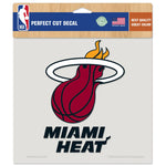 Miami Heat Perfect Cut Color Decal 8" x 8"