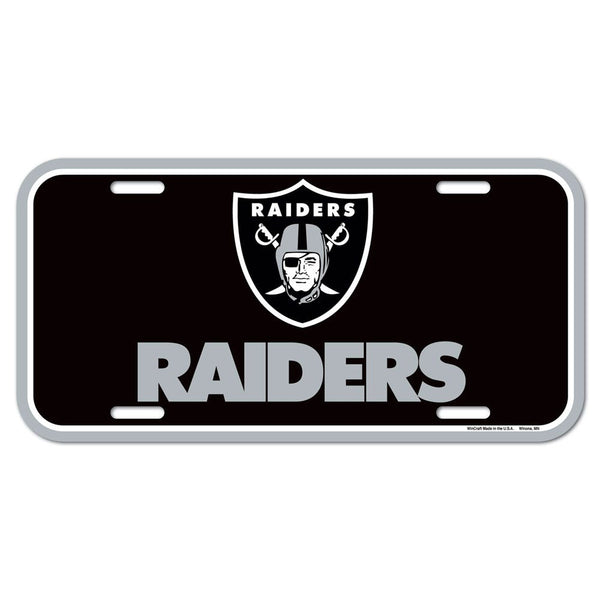 Las Vegas Raiders License Plate