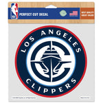 Los Angeles Clippers Perfect Cut Color Decal 8" x 8"