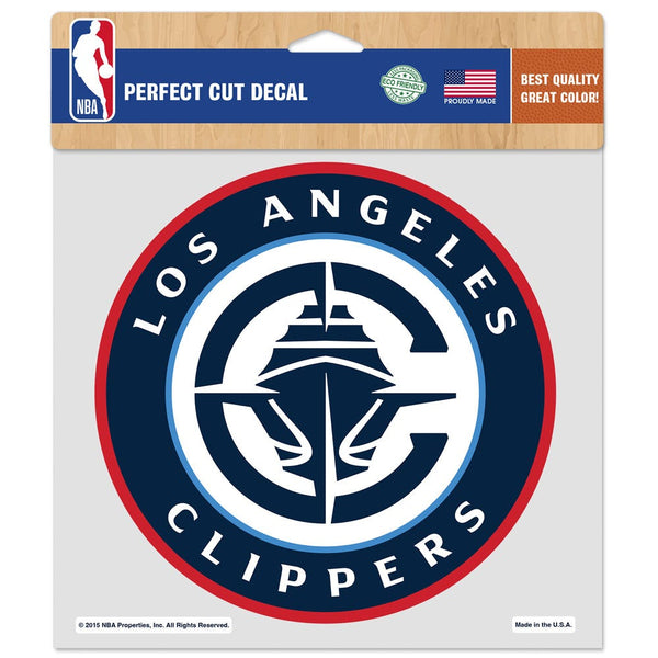 Los Angeles Clippers Perfect Cut Color Decal 8" x 8"
