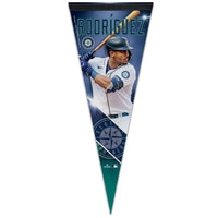 Seattle Mariners PLAYERS CHOICE DIAMOND CLUB(R) Premium Pennant 12" x 30" Julio Rodriguez