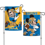 UCLA Bruins / Disney MICKEY MOUSE Garden Flags 2 sided 12.5" x 18"