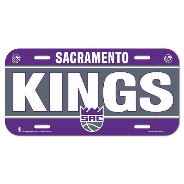 Sacramento Kings License Plate