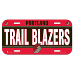 Portland Trail Blazers License Plate