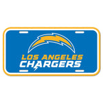 Los Angeles Chargers License Plate