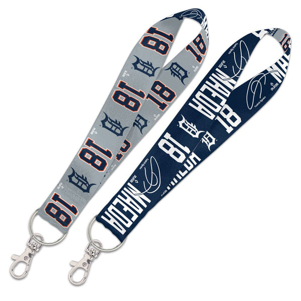 Detroit Tigers Lanyard Key Strap 1" Kenta Maeda