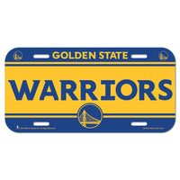 Golden State Warriors License Plate