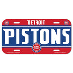 Detroit Pistons License Plate