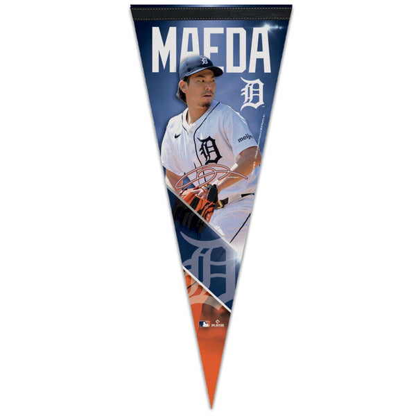 Detroit Tigers PLAYERS CHOICE DIAMOND CLUB(R) Premium Pennant 12" x 30" Kenta Maeda