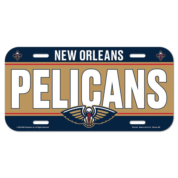 New Orleans Pelicans License Plate