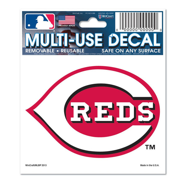 Cincinnati Reds Multi-Use Decal 3" x 4"