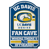 Wholesale-UC Davis Aggies Wood Sign 11" x 17" 1/4" thick