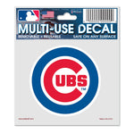 Chicago Cubs Multi-Use Decal 3" x 4"