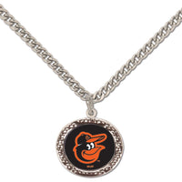 Baltimore Orioles Necklace w/Charm FINDING #01656602
