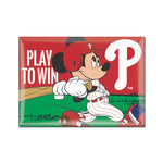 Philadelphia Phillies / Disney Metal Magnet 2.5" x 3.5"