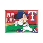 Texas Rangers / Disney Metal Magnet 2.5" x 3.5"