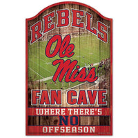 Wholesale-Ole Miss Rebels Wood Sign 11" x 17" 1/4" thick