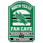 Wholesale-North Texas Mean Green Wood Sign 11" x 17" 1/4" thick