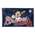Atlanta Braves / Disney Flag - Deluxe 3' X 5'