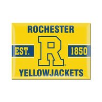 Rochester Yellow Jackets Metal Magnet 2.5" x 3.5"