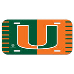 Miami Hurricanes License Plate