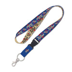 Tulsa Golden Hurricanes SCATTER PRINT Lanyard w/detachable buckle 1"