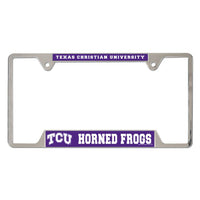 Wholesale-TCU Horned Frogs Metal License Plate Frame