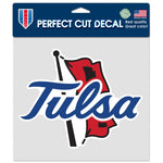 Tulsa Golden Hurricanes Perfect Cut Color Decal 8" x 8"