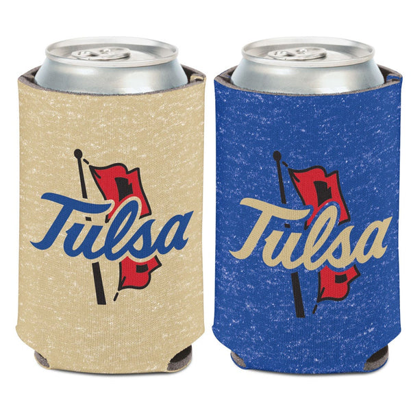 Tulsa Golden Hurricanes TEAM HEATHER Can Cooler 12 oz.