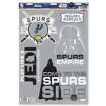 San Antonio Spurs / Star Wars Star Wars Multi-Use Decal 11" x 17"