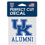 Kentucky Wildcats Perfect Cut Color Decal 4" x 4"