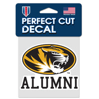 Missouri Tigers Perfect Cut Color Decal 4" x 4"