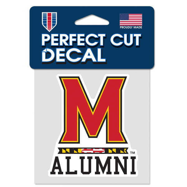 Maryland Terrapins Perfect Cut Color Decal 4" x 4"