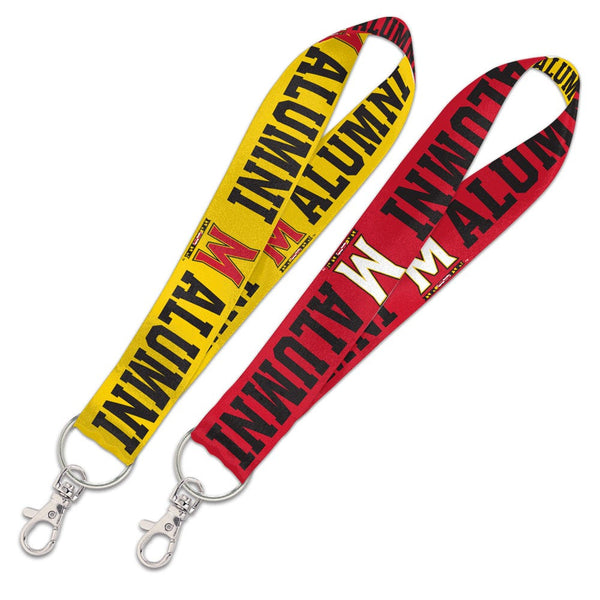 Maryland Terrapins Lanyard Key Strap 1"