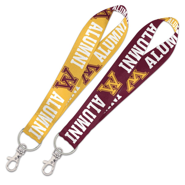 Minnesota Golden Gophers Lanyard Key Strap 1"