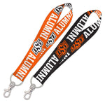 Oklahoma State Cowboys Alumni Lanyard Key Strap 1"