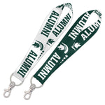 Michigan State Spartans Lanyard Key Strap 1"