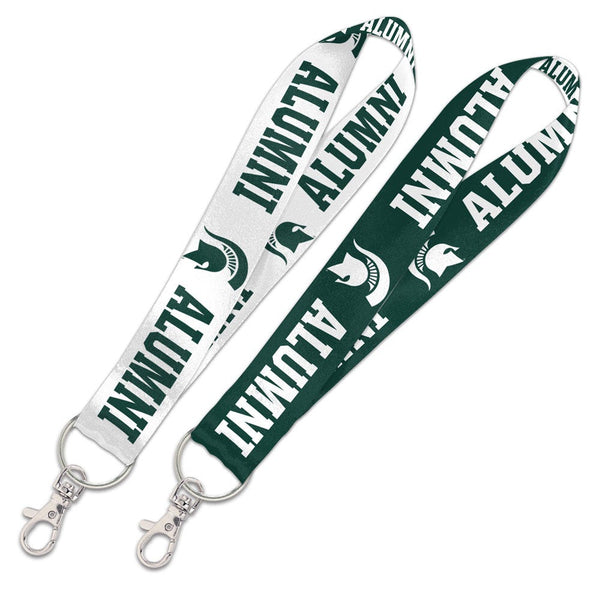 Michigan State Spartans Lanyard Key Strap 1"