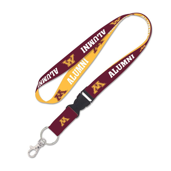 Minnesota Golden Gophers Lanyard w/detachable buckle 1"